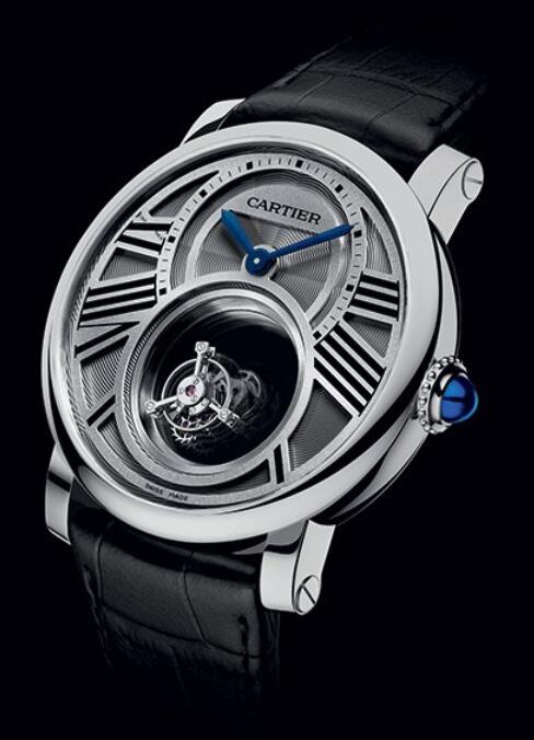 1:1 Luxury Cartier Rotonde Double Tourbillon Mystérieux Replica Watches For US